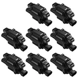 8 Ignition Coils 5.3L/6.0L V8 for UF413 for Chevy Buick Cadillac | Fits: 2005-2014: Escalade,Silverado,Tahoe,Suburban,Yukon,Sierra,Express,Savana,Corvette,Canyon,Colorado,H2,H3. OE:12573190 8 Ignition Coils 5.3L/6.0L V8 for UF413 for Chevy Buick Cadillac | Fits: 2005-2014: Escalade,Silverado,Tahoe,Suburban,Yukon,Sierra,Express,Savana,Corvette,Canyon,Colorado,H2,H3. OE:12573190