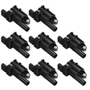 8 Ignition Coils UF414 12611424 for 4.8-6.2L V8 for Chevy for GMC | Fits 2005-2014: Silverado,Suburban,Tahoe,Avalanche,Express,Corvette,Yukon,Sierra,Savana,H3,Grand Prix). OE:12573190,1788407. 8 Ignition Coils UF414 12611424 for 4.8-6.2L V8 for Chevy for GMC | Fits 2005-2014: Silverado,Suburban,Tahoe,Avalanche,Express,Corvette,Yukon,Sierra,Savana,H3,Grand Prix). OE:12573190,1788407.