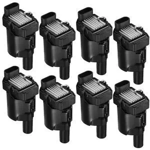 8 Ignition Coils UF262 for GM 4.8-8.1L V8 for Chevy Buick Cadillac | Fits: Escalade(02-06),Silverado(00-07),Tahoe,Suburban,Express,Yukon,Savana,Sierra,H2,Rainier(04-05).OE:D585,10457730. 8 Ignition Coils UF262 for GM 4.8-8.1L V8 for Chevy Buick Cadillac | Fits: Escalade(02-06),Silverado(00-07),Tahoe,Suburban,Express,Yukon,Savana,Sierra,H2,Rainier(04-05).OE:D585,10457730.