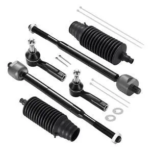 6-PC Tie Rod Ends Kits Compatible with Chevy Cobalt 2005-2010,2xOuter tie rod ES800030,2xInner tie rod EV80445,2xdust cover 6-PC Tie Rod Ends Kits Compatible with Chevy Cobalt 2005-2010,2xOuter tie rod ES800030,2xInner tie rod EV80445,2xdust cover