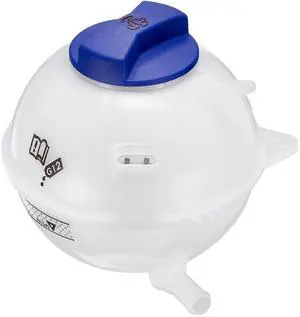 603-027 Coolant Tank for VW/Audi/Seat 99-15 | Fits VW Golf/Jetta/Beetle, Audi A3/S3/TT, Seat Leon/Toledo 1999-2015; OE 1J0121403B; Pressurized, 21.5PSI cap; Direct fit 603-027 Coolant Tank for VW/Audi/Seat 99-15 | Fits VW Golf/Jetta/Beetle, Audi A3/S3/TT, Seat Leon/Toledo 1999-2015; OE 1J0121403B; Pressurized, 21.5PSI cap; Direct fit