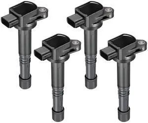 4 Ignition Coils for C1382 UF583 for Acura for Honda | Fits GM 2.0L 2.4L: CSX(06-11),RSX(02-06),Accord(03-07),Civic(02-11),CR-V(02-09),Element(03-11).OE:UF311,6732301,5C1382. 4 Ignition Coils for C1382 UF583 for Acura for Honda | Fits GM 2.0L 2.4L: CSX(06-11),RSX(02-06),Accord(03-07),Civic(02-11),CR-V(02-09),Element(03-11).OE:UF311,6732301,5C1382.