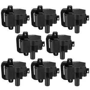 8 Ignition Coils UF192 for 5.7L V8 for Chevy for GMC for Cadillac | Fits 97-05:CTS,Avalanche,Suburban,Silverado,Express,Corvette,Camaro,Yukon,Savana,Sierra,Firebird,GTO.OE:12556450,IC334. 8 Ignition Coils UF192 for 5.7L V8 for Chevy for GMC for Cadillac | Fits 97-05:CTS,Avalanche,Suburban,Silverado,Express,Corvette,Camaro,Yukon,Savana,Sierra,Firebird,GTO.OE:12556450,IC334.