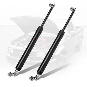 Hood Struts 4361 for Toyota Land Cruiser & Lexus LX470 1998-2007 | Fits Land Cruiser & LX470 1998-2007 | OE# PM2027/53440-69025 | Extended 17.9" Compressed 12.2" | Ball studs included | 2 Pcs Hood Struts 4361 for Toyota Land Cruiser & Lexus LX470 1998-2007 | Fits Land Cruiser & LX470 1998-2007 | OE# PM2027/53440-69025 | Extended 17.9" Compressed 12.2" | Ball studs included | 2 Pcs