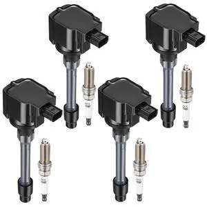 4 Ignition Coils & 4 Iridium Spark Plugs UF749 93501 for Honda | Fits 1.5/2.0L 15-20: Civic(16-20),Fit(15-19). OE: CM11121A,305205RO003.Stronger Spark,Smoother Engine Performance. 4 Ignition Coils & 4 Iridium Spark Plugs UF749 93501 for Honda | Fits 1.5/2.0L 15-20: Civic(16-20),Fit(15-19). OE: CM11121A,305205RO003.Stronger Spark,Smoother Engine Performance.