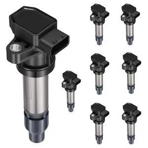 8 Ignition Coils UF543 224481KC0A with Buick Cadillac 4.4-4.6L V8 | Fits: Lucerne(07-11),DTS(07-11),SRX(07-09),STS(07-10),XLR(07-09). OE:12597745,GN10453,6737301,IC623.Better MPG, Long-lasting 8 Ignition Coils UF543 224481KC0A with Buick Cadillac 4.4-4.6L V8 | Fits: Lucerne(07-11),DTS(07-11),SRX(07-09),STS(07-10),XLR(07-09). OE:12597745,GN10453,6737301,IC623.Better MPG, Long-lasting