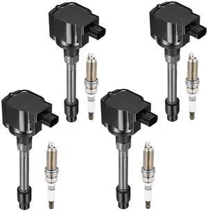 4 Ignition Coils & 4 Iridium Spark Plugs UF781 95660 for Honda | Fits 1.5L: Civic(17-22),CR-V(17-22). OE: 3052059B013,UF-781,CM11122,95660. Hotter Spark, Quicker Acceleration.Better MPG. 4 Ignition Coils & 4 Iridium Spark Plugs UF781 95660 for Honda | Fits 1.5L: Civic(17-22),CR-V(17-22). OE: 3052059B013,UF-781,CM11122,95660. Hotter Spark, Quicker Acceleration.Better MPG.