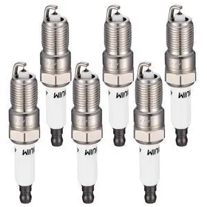 41-962 Iridium Spark Plugs 6 Pack - Compatible with Chevy Silverado Rainier Allure LaCrosse Escalade CTS Sierra H2 9-7x Ascender, 4.8L 5.3L 5.7L 6.0L 6.2L Engine - Replaces 19299585 Spark Plug 41-962 Iridium Spark Plugs 6 Pack - Compatible with Chevy Silverado Rainier Allure LaCrosse Escalade CTS Sierra H2 9-7x Ascender, 4.8L 5.3L 5.7L 6.0L 6.2L Engine - Replaces 19299585 Spark Plug