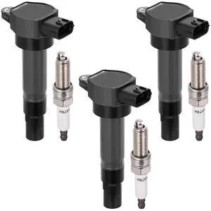 Ignition Coil UF543 & Spark Plug SP541 Kit For Smart Fortwo 2008-2015 1.0L L3 Replaces UF681, 12597745, 42597745, (3 Coils & 3 Plugs) Ignition Coil UF543 & Spark Plug SP541 Kit For Smart Fortwo 2008-2015 1.0L L3 Replaces UF681, 12597745, 42597745, (3 Coils & 3 Plugs)
