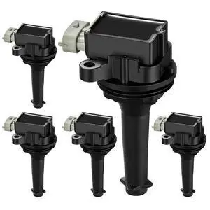 Ignition Coil Pack UF517 Set of 5 For Volvo C30/C70/S40/S60/V50/V60/XC60/V70/XC70 04-16 2.4L/2.5L L5 Replaces 30713417, 86778370, 5C1778 Ignition Coil Pack UF517 Set of 5 For Volvo C30/C70/S40/S60/V50/V60/XC60/V70/XC70 04-16 2.4L/2.5L L5 Replaces 30713417, 86778370, 5C1778