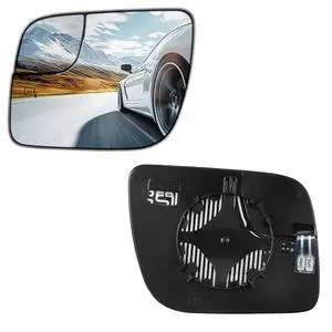 Driver Left Side Heated Mirror Glass BB5Z17K707 BB5Z17K707A Compatible With Ford Explorer 2011 2012 2013 2014 2015 2016 2017 2018 2019, Left Side Rearview Mirror Flat Glass with Backing Plate Driver Left Side Heated Mirror Glass BB5Z17K707 BB5Z17K707A Compatible With Ford Explorer 2011 2012 2013 2014 2015 2016 2017 2018 2019, Left Side Rearview Mirror Flat Glass with Backing Plate