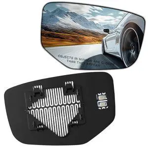 Passenger Right Side Heated Convex Mirror Glass Compatible With Honda Accord 2008 2009 2010 2011 2012 Passenger Right Exterior Side Rear View Mirror with Backing Plate Replaces 76203TA0A11 Passenger Right Side Heated Convex Mirror Glass Compatible With Honda Accord 2008 2009 2010 2011 2012 Passenger Right Exterior Side Rear View Mirror with Backing Plate Replaces 76203TA0A11