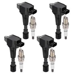 Ignition Coil UF655 & Spark Plug 7090 Kit For Mazda 2 2011-2014 1.5L L4 Replaces ZJ20-18-100, ZJ20-18-100A, etc. (4 Coils & 4 Plugs) Ignition Coil UF655 & Spark Plug 7090 Kit For Mazda 2 2011-2014 1.5L L4 Replaces ZJ20-18-100, ZJ20-18-100A, etc. (4 Coils & 4 Plugs)