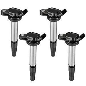 Ignition Coil Pack UF596 Set of 4 Compatible with Toyota Corolla/Matrix/Prius/Prius V/C-HR/iM & Scion xD/iM & Pontiac Vibe & Lexus CT0h 1.8L/2.0L L4 Replaces C1714, UF619, GN10341 Ignition Coil Pack UF596 Set of 4 Compatible with Toyota Corolla/Matrix/Prius/Prius V/C-HR/iM & Scion xD/iM & Pontiac Vibe & Lexus CT0h 1.8L/2.0L L4 Replaces C1714, UF619, GN10341