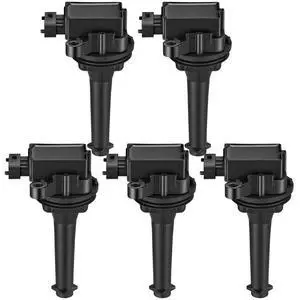 Ignition Coil Pack UF341 Set of 5 For Volvo C70 / S70 / V70 / XC70 / S60 / S80 / XC90 1999-06 2.3L/2.4L/2.5L L5 Replaces 30713416, C1258 Ignition Coil Pack UF341 Set of 5 For Volvo C70 / S70 / V70 / XC70 / S60 / S80 / XC90 1999-06 2.3L/2.4L/2.5L L5 Replaces 30713416, C1258