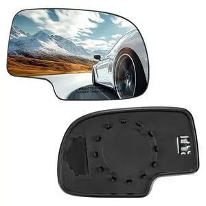 Passenger Right Side Heated Mirror Glass 88986363 Compatible With Cadillac Escalade Avalanche Tahoe Suburban Yukon Chevy GMC Silverado Sierra 1500 2500 Convex Glass with Backing Plate Passenger Right Side Heated Mirror Glass 88986363 Compatible With Cadillac Escalade Avalanche Tahoe Suburban Yukon Chevy GMC Silverado Sierra 1500 2500 Convex Glass with Backing Plate