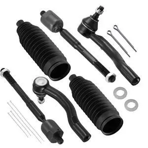 6PCS ES80602 ES80603 EV800085 Front Inner/Outer Tie Rod Ends Kit w/Tie Rod Boot Compatible with Toyota Camry 2007-2011 6PCS ES80602 ES80603 EV800085 Front Inner/Outer Tie Rod Ends Kit w/Tie Rod Boot Compatible with Toyota Camry 2007-2011