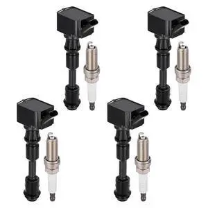 Ignition Coil UF756 & Spark Plug 95660 Kit For Volvo S60/S80/S90/V60/V90/XC40/XC60/XC70/XC90 2015-2020 2.0L L4 Replaces GN10907, C943, 31312514, etc. (4 Coils & 4 Plugs) Ignition Coil UF756 & Spark Plug 95660 Kit For Volvo S60/S80/S90/V60/V90/XC40/XC60/XC70/XC90 2015-2020 2.0L L4 Replaces GN10907, C943, 31312514, etc. (4 Coils & 4 Plugs)