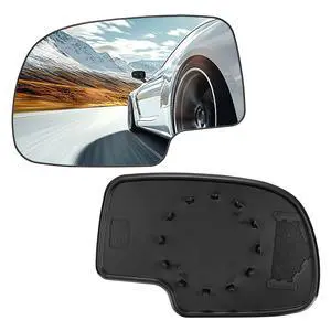 Driver Left Side Mirror Glass 12477843 Compatible With 1999-2007 Silverado Sierra 1500 2500 3500 Chevy Avalanche Suburban Tahoe Yukon Escalade Driver Left Side Mirror with Backing Plate Driver Left Side Mirror Glass 12477843 Compatible With 1999-2007 Silverado Sierra 1500 2500 3500 Chevy Avalanche Suburban Tahoe Yukon Escalade Driver Left Side Mirror with Backing Plate