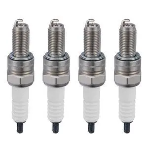 6289 Iridium Spark Plugs 4 Pack - Compatible with Suzuki Kawasaki Yamaha Husqvarna for Universal Motorcycle - Replaces CR9EIA-9 Spark Plug 6289 Iridium Spark Plugs 4 Pack - Compatible with Suzuki Kawasaki Yamaha Husqvarna for Universal Motorcycle - Replaces CR9EIA-9 Spark Plug