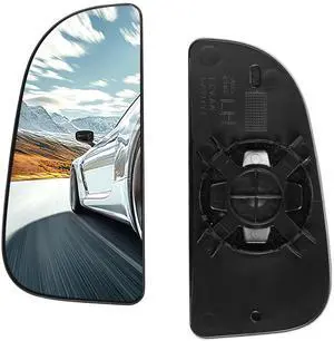 Driver Left Side Lower Mirror Glass 68067731AA Compatible With Dodge Ram 1500 2500 3500 4500 5500 Towing Mirror 2010-2018, Left Side View Convex Lower Glass with Rear Mounting Bracket Driver Left Side Lower Mirror Glass 68067731AA Compatible With Dodge Ram 1500 2500 3500 4500 5500 Towing Mirror 2010-2018, Left Side View Convex Lower Glass with Rear Mounting Bracket