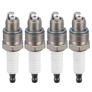 4495 Marine Spark Plugs 4 Pack for Mercury Outboard Motor - Compatible with 25HP 40HP 50HP 60HP 80HP 115HP 125HP 225HP,2-Stroke & 4-Stroke,Jet & Sea Pro Models - Replaces BPZ8HN10 Spark Plug 4495 Marine Spark Plugs 4 Pack for Mercury Outboard Motor - Compatible with 25HP 40HP 50HP 60HP 80HP 115HP 125HP 225HP,2-Stroke & 4-Stroke,Jet & Sea Pro Models - Replaces BPZ8HN10 Spark Plug