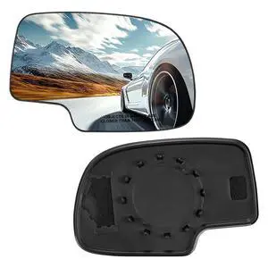 Passenger Right Side Mirror Glass 12477844 Compatible With Cadillac Escalade Chevy Silverado 1500 2500 3500 Avalanche Suburban Tahoe Sierra Yukon Right Side Convex Mirror with Backing Plate Passenger Right Side Mirror Glass 12477844 Compatible With Cadillac Escalade Chevy Silverado 1500 2500 3500 Avalanche Suburban Tahoe Sierra Yukon Right Side Convex Mirror with Backing Plate