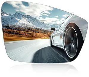 Passenger Right Side Mirror Convex Glass Compatible With Volkswagen 2012-2019 Beetle, 2011-2018 Jetta, 2012-2017 Passat Passenger Right Side RH View Mirror, Including Full Size Adhesive Passenger Right Side Mirror Convex Glass Compatible With Volkswagen 2012-2019 Beetle, 2011-2018 Jetta, 2012-2017 Passat Passenger Right Side RH View Mirror, Including Full Size Adhesive