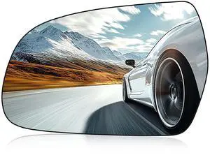 Driver Left Side Mirror Glass 8F0857535F Compatible With Audi A4 A4 Quattro A3 A3 Quattro S4 S5 A5 A5 Quattro RS5 2010-2017, Left Side Rearview Mirror Convex Glass (No Backing Plate Non-Heated) Driver Left Side Mirror Glass 8F0857535F Compatible With Audi A4 A4 Quattro A3 A3 Quattro S4 S5 A5 A5 Quattro RS5 2010-2017, Left Side Rearview Mirror Convex Glass (No Backing Plate Non-Heated)