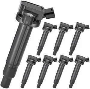 Ignition Coil Pack UF230 Set of 8 Compatible with Lexus SC430/GS430/LS430/GX470/LX470 & Toyota 4Runner/Sequoia/Tundra/Land Cruiser 4.3L/4.7L V8 Replaces UF493, 5C1196 Ignition Coil Pack UF230 Set of 8 Compatible with Lexus SC430/GS430/LS430/GX470/LX470 & Toyota 4Runner/Sequoia/Tundra/Land Cruiser 4.3L/4.7L V8 Replaces UF493, 5C1196