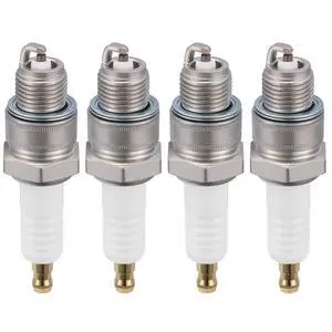 6422 Spark Plugs 4 Pack - Compatible with Aprilia Arctic Cat compatible with Kawasaki for Suzuki for Volvo for Yamaha For Motorcycle - Nickel - Replaces BPR7HS Spark Plug 6422 Spark Plugs 4 Pack - Compatible with Aprilia Arctic Cat compatible with Kawasaki for Suzuki for Volvo for Yamaha For Motorcycle - Nickel - Replaces BPR7HS Spark Plug