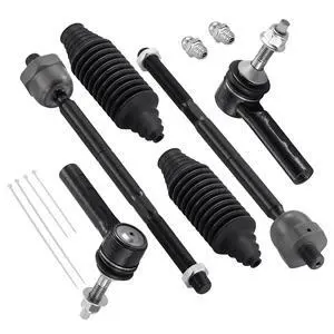6-PC Tie Rod Ends Kits Compatible with Ford Expedition 2003-2006,2xOuter tie rod ES3695,2xInner tie rod EV456,2xdust cover 6-PC Tie Rod Ends Kits Compatible with Ford Expedition 2003-2006,2xOuter tie rod ES3695,2xInner tie rod EV456,2xdust cover