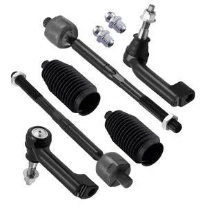 6PCS EV800457 ES800515 Front Inner/Outer Tie Rod Ends Kit w/Tie Rod Boot Compatible with Lincoln Navigator 2007-2014, Compatible with Ford 2007-2014 Expedition 2009-2014 F150 6PCS EV800457 ES800515 Front Inner/Outer Tie Rod Ends Kit w/Tie Rod Boot Compatible with Lincoln Navigator 2007-2014, Compatible with Ford 2007-2014 Expedition 2009-2014 F150