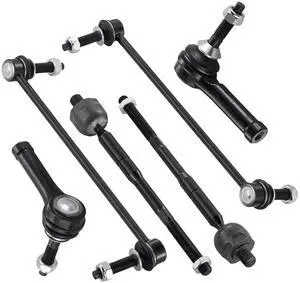 6-PC Steering Suspension Kits Compatible with Ford Explorer 2011-2018,2xOuter tie rod ES800952,2xInner tie rod EV800893,1xStabilizer Bar Link K750616,1xStabilizer Bar Link K750617 6-PC Steering Suspension Kits Compatible with Ford Explorer 2011-2018,2xOuter tie rod ES800952,2xInner tie rod EV800893,1xStabilizer Bar Link K750616,1xStabilizer Bar Link K750617