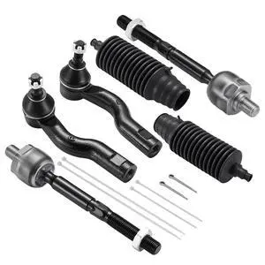 6-PC Tie Rod Ends Kits Compatible with Ford Fusion 2010-2012,2xInner tie rod EV800774,1xOuter tie rod ES800798,1xOuter tie rod ES800797,2xdust cover 6-PC Tie Rod Ends Kits Compatible with Ford Fusion 2010-2012,2xInner tie rod EV800774,1xOuter tie rod ES800798,1xOuter tie rod ES800797,2xdust cover