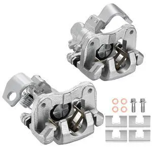 Rear Brake Caliper Assembly Replaces for 19-B2678 19-B2679, Compatible with Acura EL 2001-2005 1.7L, for RSX 2002-2006 2.0L, Compatible with Honda Civic 2002-2005 1.7L 2.0L L4, GAS Rear Brake Caliper Assembly Replaces for 19-B2678 19-B2679, Compatible with Acura EL 2001-2005 1.7L, for RSX 2002-2006 2.0L, Compatible with Honda Civic 2002-2005 1.7L 2.0L L4, GAS