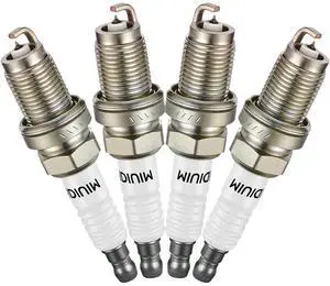 Set of 4 Iridium Spark Plugs 9807B-561BW Compatible with 2002-2006 RSX 2003-2007 Accord 2006-2011 Civic 2002-2009 CR-V 2003-2011 Element 2.0L 2.4L L4 Replacement for IZFR6K-11S 5266 Spark Plug Set of 4 Iridium Spark Plugs 9807B-561BW Compatible with 2002-2006 RSX 2003-2007 Accord 2006-2011 Civic 2002-2009 CR-V 2003-2011 Element 2.0L 2.4L L4 Replacement for IZFR6K-11S 5266 Spark Plug