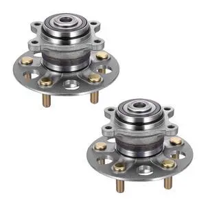 512322 Rear Wheel Bearing and Hub Assembly Compatible with Honda Civic 2006-2011 1.3L 1.8L L4, 2 PCS 512322 Rear Wheel Bearing and Hub Assembly Compatible with Honda Civic 2006-2011 1.3L 1.8L L4, 2 PCS