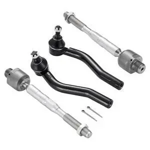 4-PC Tie Rod Ends Kits Compatible with Ford Edge 2007-2014,2xOuter tie rod ES800473 ES800474,2xInner tie rod EV800576 4-PC Tie Rod Ends Kits Compatible with Ford Edge 2007-2014,2xOuter tie rod ES800473 ES800474,2xInner tie rod EV800576