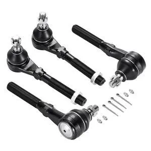 4-PC Tie Rod Ends Kits Compatible with Ford F-150 1997-2003,2xOuter tie rod ES3366 ES3367, 2xInner tie rod ES3369 ES3370 4-PC Tie Rod Ends Kits Compatible with Ford F-150 1997-2003,2xOuter tie rod ES3366 ES3367, 2xInner tie rod ES3369 ES3370