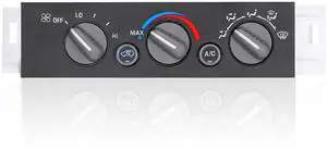599-007 HVAC A/C Heater Climate Control Panel Module with Blower Motor Switch Compatible with Chevy,Compatible with GMC C1500 C2500 C3500 K1500 K2500 K3500 Suburban Tahoe Yukon 599-007 HVAC A/C Heater Climate Control Panel Module with Blower Motor Switch Compatible with Chevy,Compatible with GMC C1500 C2500 C3500 K1500 K2500 K3500 Suburban Tahoe Yukon