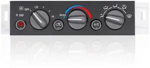 599-006 HVAC A/C Heater Climate Control Panel Module with Blower Motor Switch Compatible with Chevy,Compatible with GMC C1500 C2500 C3500 K1500 K2500 K3500 Suburban Tahoe Yukon 599-006 HVAC A/C Heater Climate Control Panel Module with Blower Motor Switch Compatible with Chevy,Compatible with GMC C1500 C2500 C3500 K1500 K2500 K3500 Suburban Tahoe Yukon