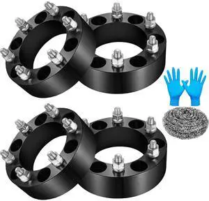6x139.7 Wheel Spacers 2'' Compatible with Toyota 4Runner FJ Cruiser Sequoia Tacoma Tundra, 108 mm Center Bore & 6 Lug Forged 6x5.5 Wheel Adapters M12x1.5 Compatible with Lexus GX460 GX470,4PCS 6x139.7 Wheel Spacers 2'' Compatible with Toyota 4Runner FJ Cruiser Sequoia Tacoma Tundra, 108 mm Center Bore & 6 Lug Forged 6x5.5 Wheel Adapters M12x1.5 Compatible with Lexus GX460 GX470,4PCS