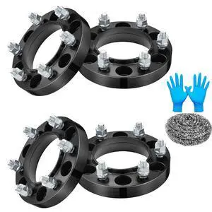 1inch 6x5.5 Wheel Spacers Compatible with Toyota 96-22 4Runner FJ Cruiser Sequoia Tacoma Tundra, Compatible with Lexus GX460 GX470, 106mm Center Bore & 6 Lug M12x1.5 Studs & 139.7mm, 4PCS 1inch 6x5.5 Wheel Spacers Compatible with Toyota 96-22 4Runner FJ Cruiser Sequoia Tacoma Tundra, Compatible with Lexus GX460 GX470, 106mm Center Bore & 6 Lug M12x1.5 Studs & 139.7mm, 4PCS