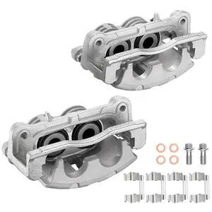 Front Brake Caliper Assembly Replaces for 18-B4798 18-B4799, Compatible with Chevy SSR Trailblazer EXT 2003-2005, Compatible with GMC Envoy XL 2003-2005, for Ascender 2003-2004 Front Brake Caliper Assembly Replaces for 18-B4798 18-B4799, Compatible with Chevy SSR Trailblazer EXT 2003-2005, Compatible with GMC Envoy XL 2003-2005, for Ascender 2003-2004