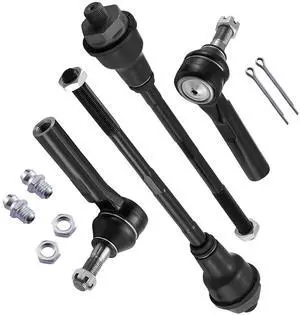 4PCS ES3609 ES3488 Front Inner/Outer Tie Rod Ends Kit Compatible with GMC Sierra 2500 3500,Compatible with Chevrolet Suburban 2500 Silverado 3500, Fit for Hummer H2 4PCS ES3609 ES3488 Front Inner/Outer Tie Rod Ends Kit Compatible with GMC Sierra 2500 3500,Compatible with Chevrolet Suburban 2500 Silverado 3500, Fit for Hummer H2