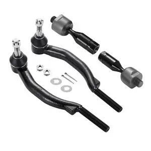 4-PC Tie Rod Ends Kits Compatible with Chevy Trailblazer 2003-2009,1xOuter tie rod ES3675,1xOuter tie rod ES3676,2xInner tie rod EV80965 4-PC Tie Rod Ends Kits Compatible with Chevy Trailblazer 2003-2009,1xOuter tie rod ES3675,1xOuter tie rod ES3676,2xInner tie rod EV80965
