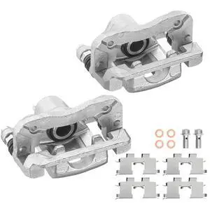 Rear Brake Caliper Assembly Replaces for 19-B3457 19-B3456, Compatible with Hyundai Elantra 2007-2010 2.0L L4, GAS Rear Brake Caliper Assembly Replaces for 19-B3457 19-B3456, Compatible with Hyundai Elantra 2007-2010 2.0L L4, GAS