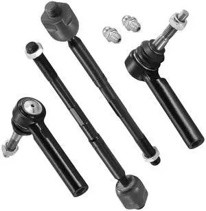 4-PC Tie Rod Ends Kits Compatible with Chevrolet Silverado 1500 2014-2018,2xOuter ES8009482xInner EV800938 4-PC Tie Rod Ends Kits Compatible with Chevrolet Silverado 1500 2014-2018,2xOuter ES8009482xInner EV800938