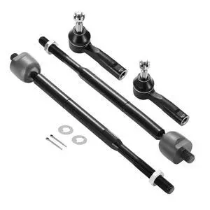 4-PC Tie Rod Ends Kits Compatible with Chevy Cobalt 2005-2010,2xOuter tie rod ES800030,2xInner tie rod EV80445 4-PC Tie Rod Ends Kits Compatible with Chevy Cobalt 2005-2010,2xOuter tie rod ES800030,2xInner tie rod EV80445